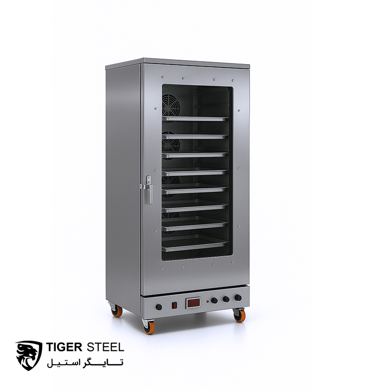 تصویر فر قنادی کانوکشن ۸ سینی بخار گرم مدل TB-BO08H 